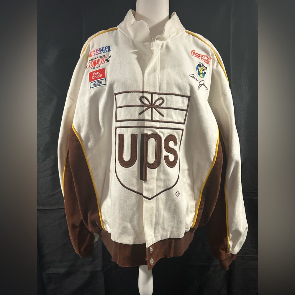 Dale Jarrett XL UPS Nascar Chase Authentics Jacket Coat